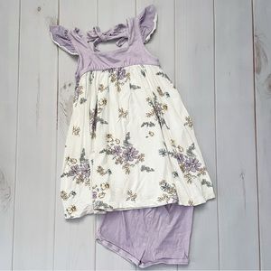 WDW Omi Jo Spring Floral Aunt Heart Tunic Set